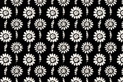 Black&White Floral Seamless Patterns, a Pattern Graphic by Lyolya Profitrolya (Thumbnail 6 of 7)