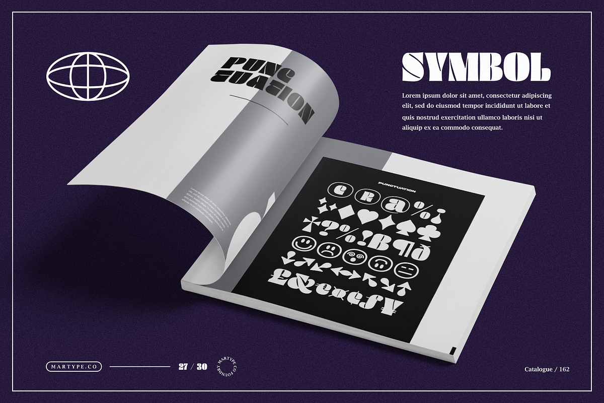 Thick Thinks - Display Font, a Font by Martype Co (Photo 10 of 11)