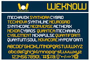 Internet Star font, a Sans Serif Font by weknow (Thumbnail 2 of 8)