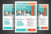 Business Firm Corporate Flyer Templa, a Flyer Template by AfzaalGraphics (Thumbnail 1 of 4)