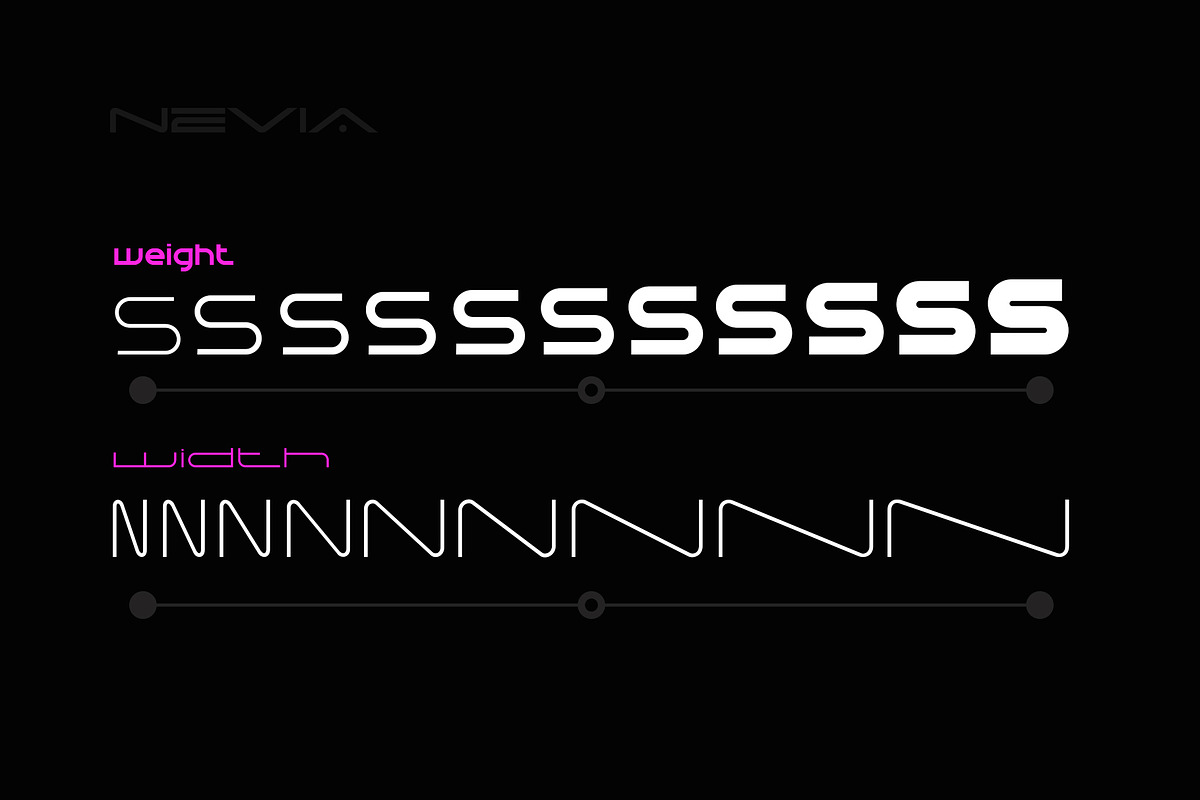 Nevia Variable, a Sans Serif Font by Sentavio (Photo 2 of 9)