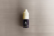 Violet Glass Dropper Bottle Mock-up, a Cups & Container Mockup by pmvch (Thumbnail 9 of 20)