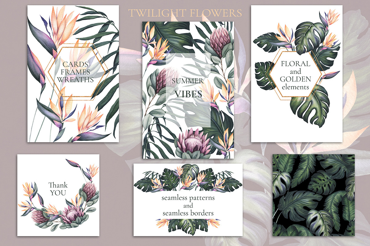 Twilight Flowers, an Illustration by Salted Galaxy (Photo 2 of 13)