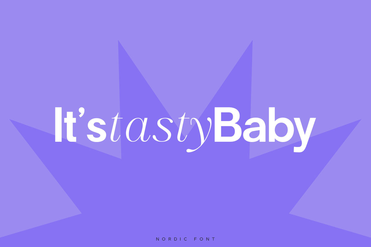 Nordic Font, a Serif Font by vuuuds (Photo 7 of 8)