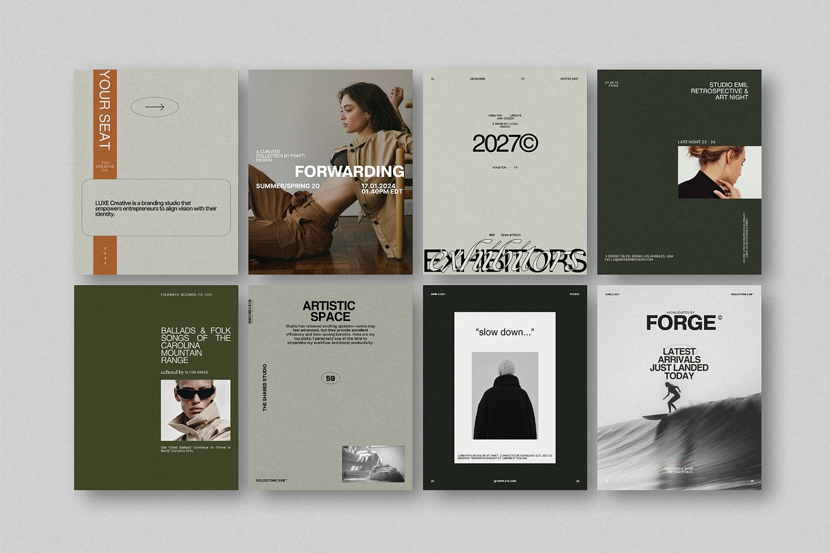 ZORA | Instagram Post & Story (I), a Social Media Template by The Aesthetic Studio (Photo 3 of 10)