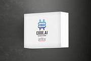 Code.ai Data Code Robot Logo, a Branding & Logo Template by Design_Planet (Thumbnail 2 of 2)