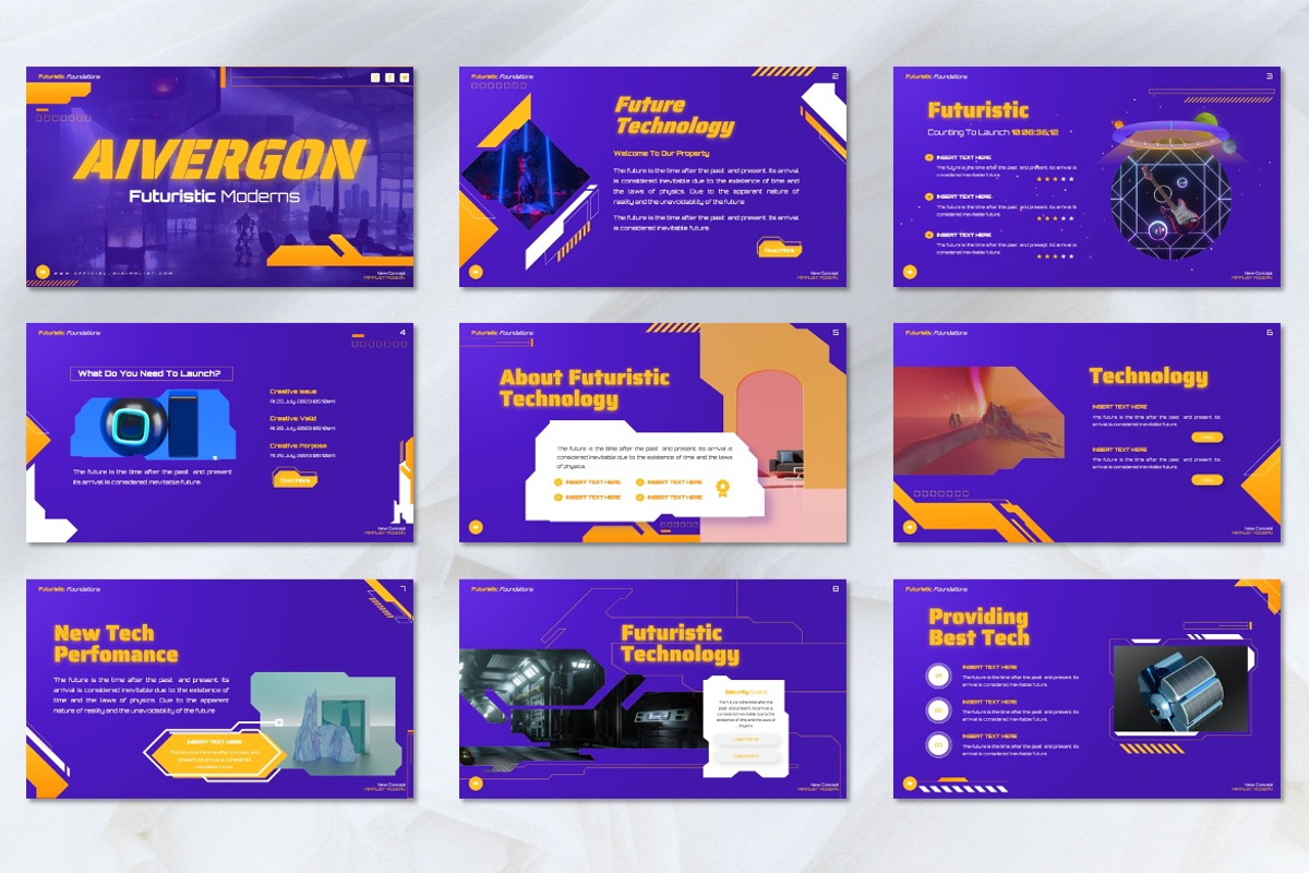 Aivergon - Creative Powerpoint, a Presentation Template by Dhabee (Photo 3 of 8)