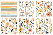 Sweet Spring Floral Seamless Pattern, an Illustration by Dream Creation (Thumbnail 5 of 6)