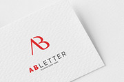 Initial Letter AB Logo Template, a Branding & Logo Template by mesuka (Thumbnail 1 of 2)