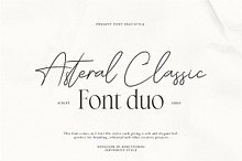 Asteral Classic Font Duo