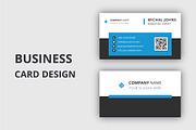 Minimal Business Card Design, a Business Card Template by Pixel Pro (Thumbnail 1 of 4)