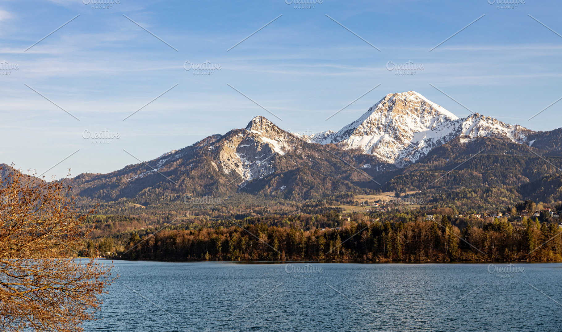 Faaker see in Winter, a Nature Photo by Photo Kaminski