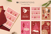 Christmas Vintage Cutouts, an Illustration by Annie Sauvage (Thumbnail 5 of 6)