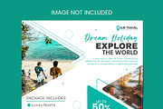 Travel Agency Social Media Post, a Marketing Template by Photoshop Action (Thumbnail 10 of 18)