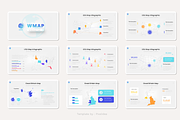 World map Keynote, a Presentation Template by Pixslides (Thumbnail 2 of 6)