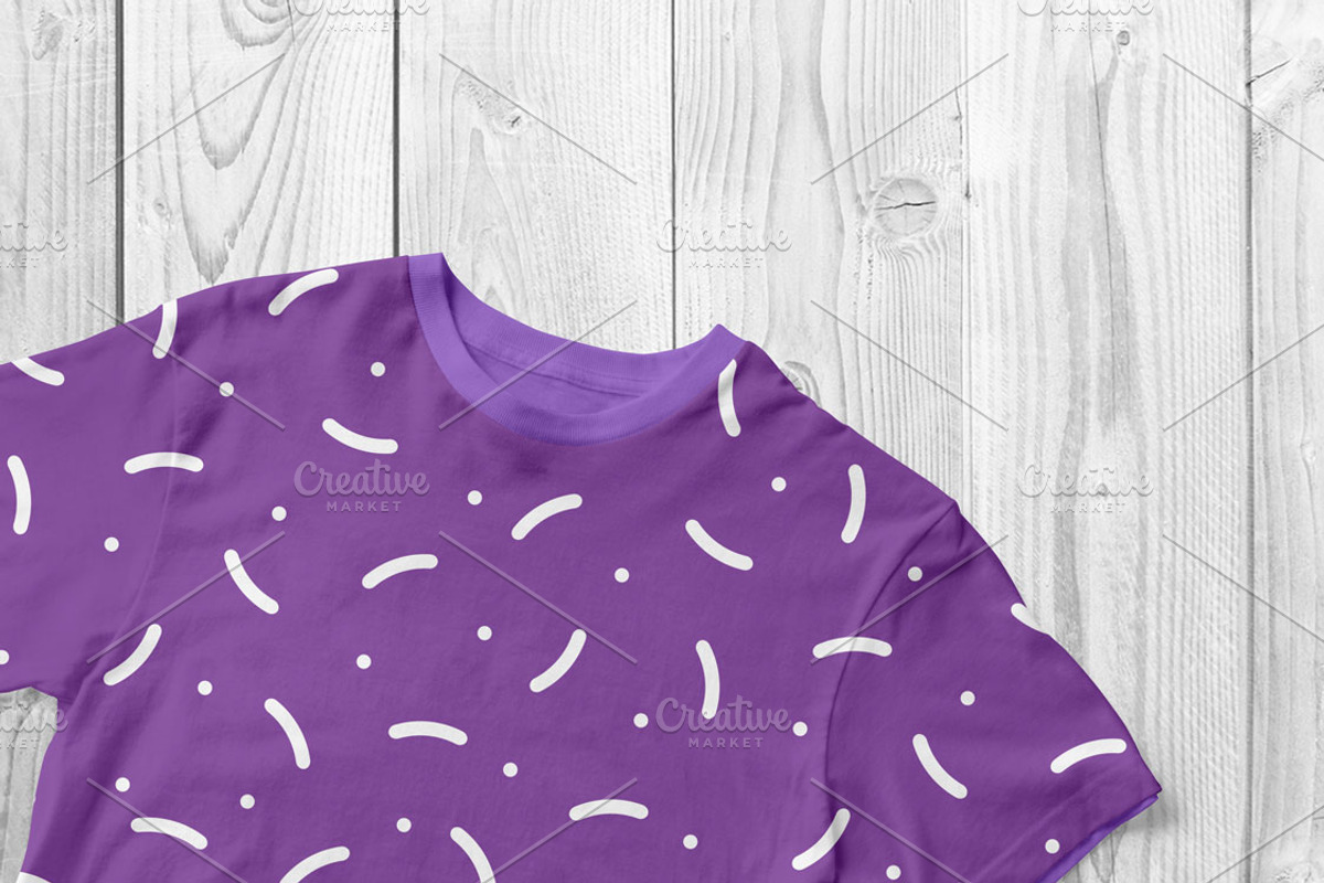 Color seamless modern retro patterns, a Pattern Graphic by ExpressShop (Photo 4 of 8)