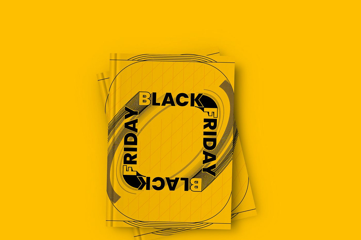 Black Friday Typography Poster Set, a Poster Template by NJ Himel (Photo 2 of 111)