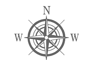 Elegant Compass Icon Design, a Decorative Illustration by CarWrap design (Thumbnail 3 of 3)