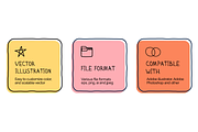 Coastal Beach Vector Set, a Seasonal Illustration by Zeukaa (Thumbnail 2 of 7)