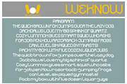 Extra Miles font, a Font by weknow (Thumbnail 6 of 8)