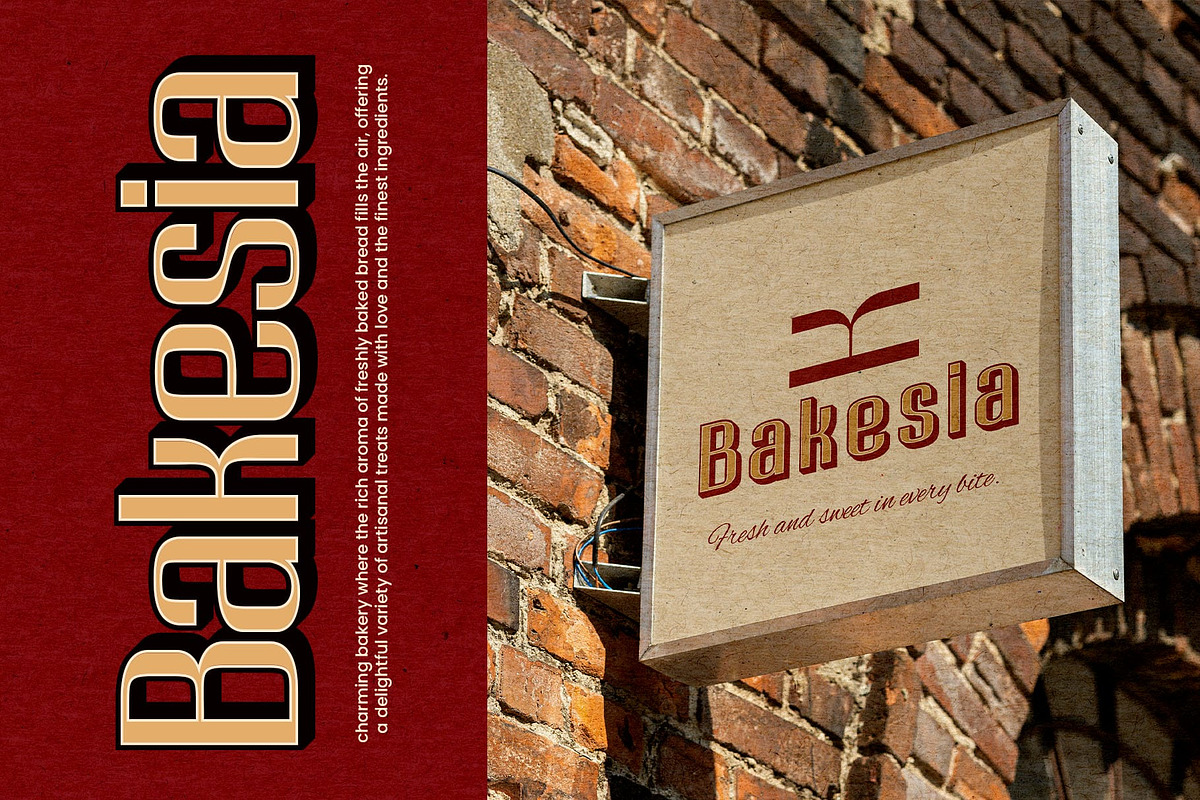 Dazney 3D, a Sans Serif Font by Craft Supply Co. (Photo 7 of 8)
