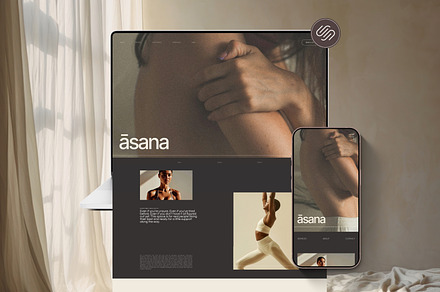 Squarespace 7.1 Website Template