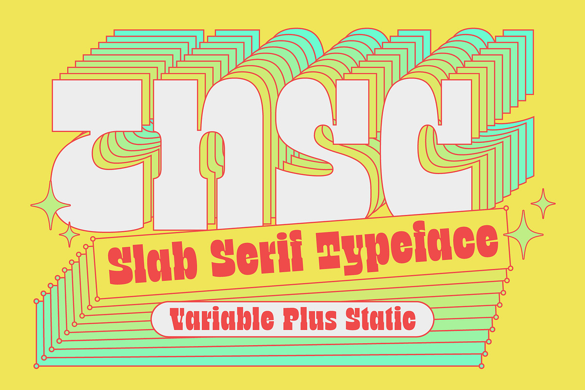 TNSC Bink - Slab Serif Display, a Slab Serif Font by The Native Saint Club (Photo 8 of 16)