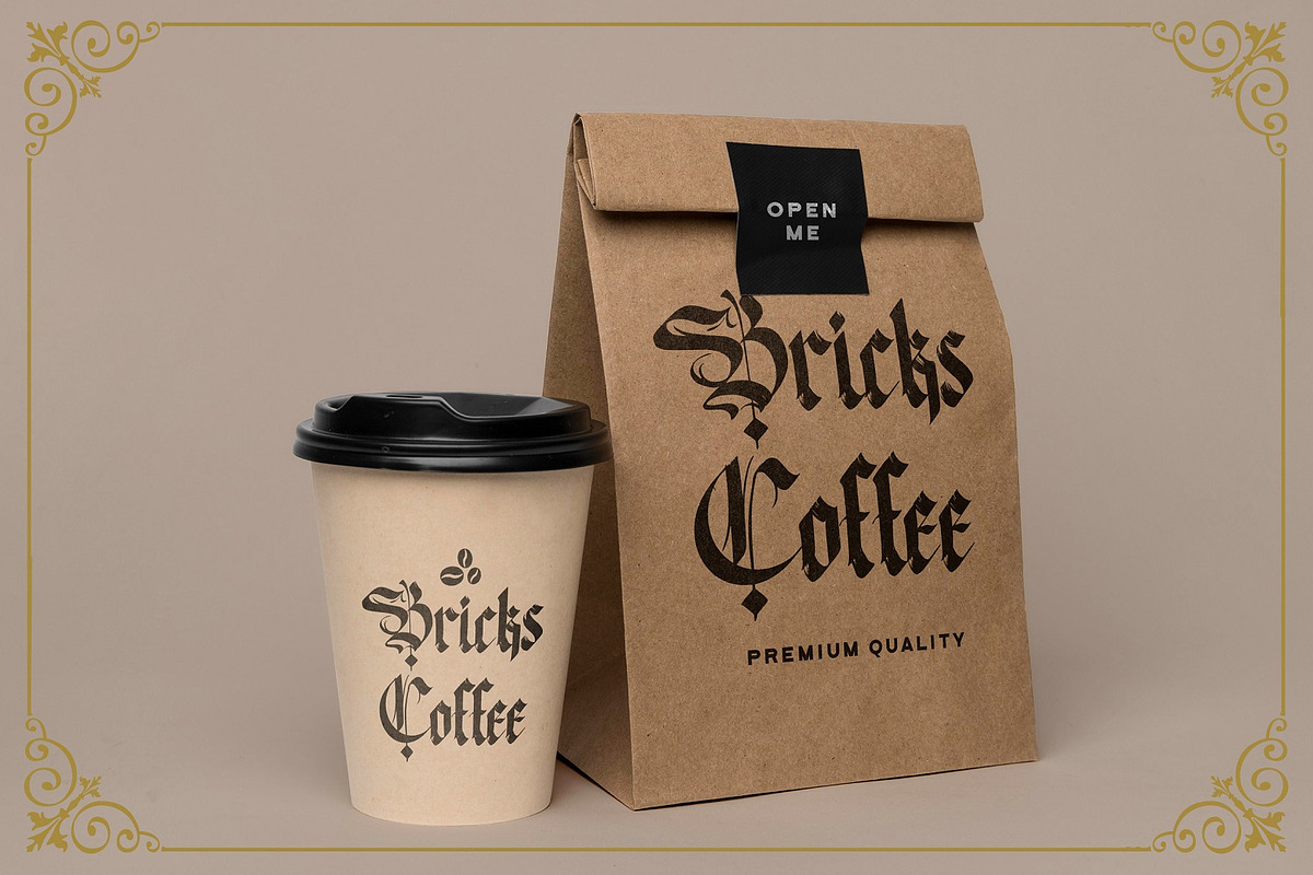Kingston Williams - Blackletter Font, a Blackletter Font by StringLabs (Photo 3 of 8)