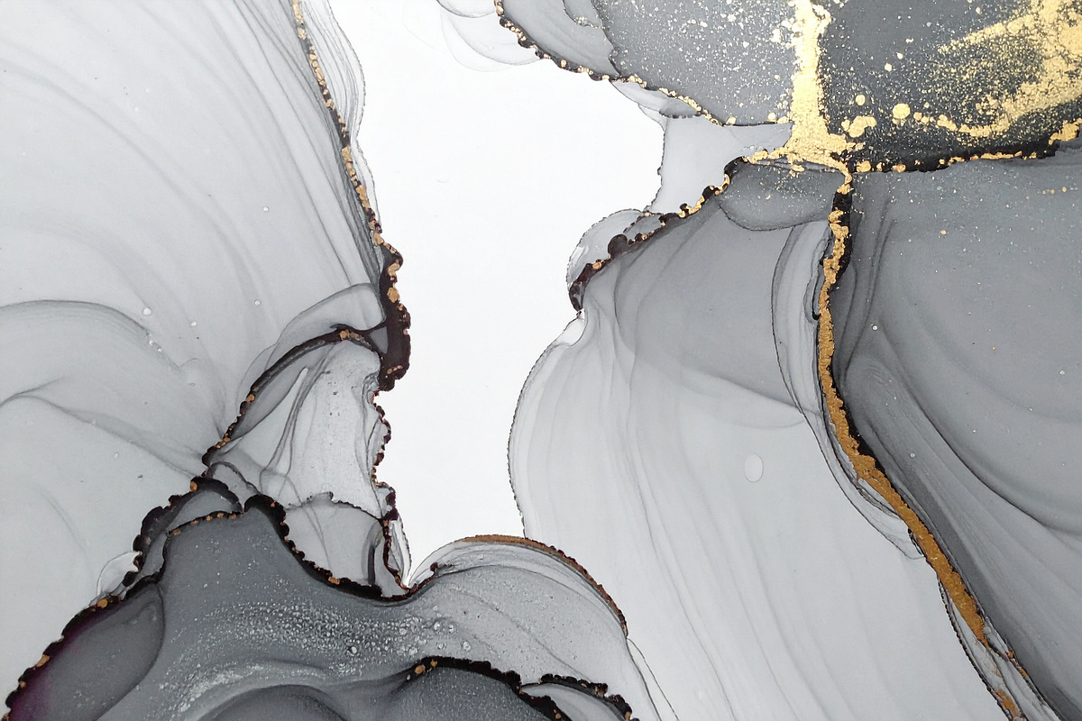 Luxury Monochrome Ink Textures – 10, a Graphic by NOMO DESIGN (Photo 1 of 20)