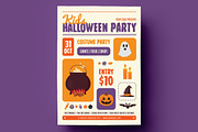 Kids Halloween Flyer, a Flyer Template by Creativestoree (Thumbnail 1 of 3)