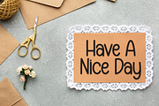 Simple Handsome | Script Font, a Script Font by Scratchones (Thumbnail 3 of 7)