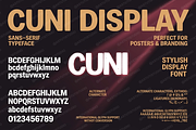 Cuni - Elegant Modern Serif Typeface, a Serif Font by Astuti Studio (Thumbnail 1 of 25)