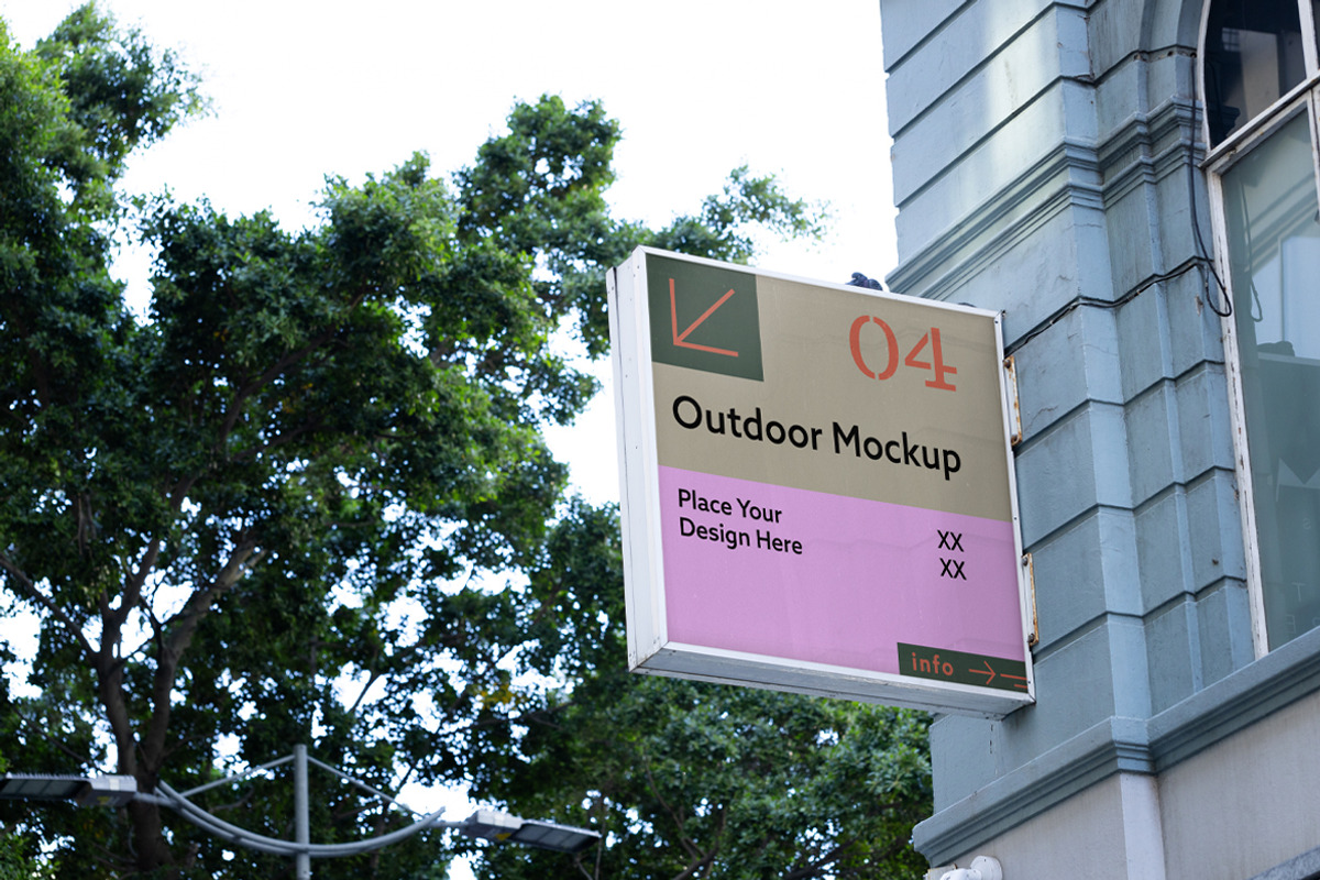 Exterior Signage, a Merchandise Mockup by wavebreak (Photo 2 of 5)