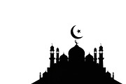 Beautiful Ramadan mosque silhouette, an Illustration by Amazin_art (Thumbnail 18 of 31)