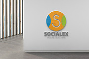 Sociale Logo Template, a Branding & Logo Template by Josuf Media (Thumbnail 1 of 4)