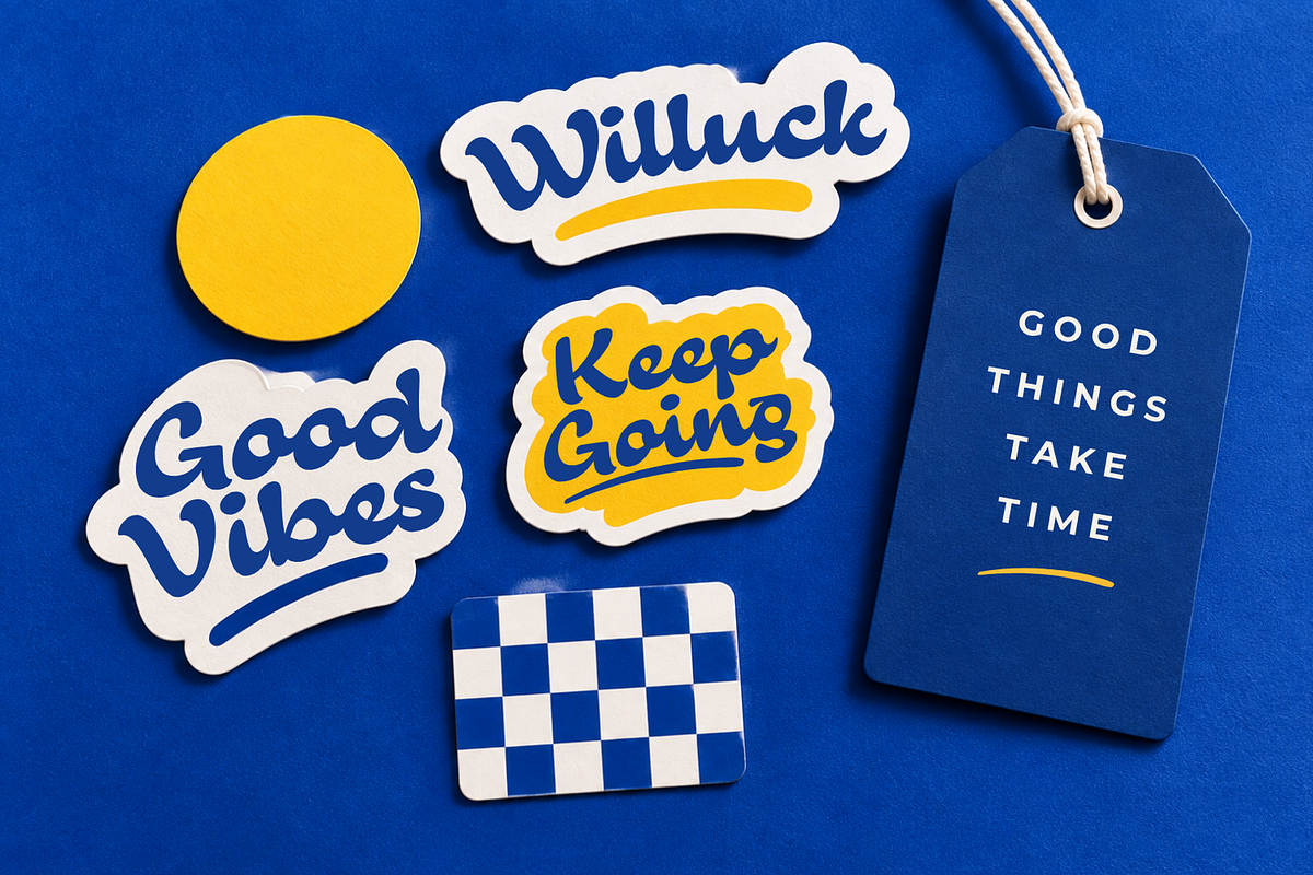 Willuck Font – Playful Retro Font, a Handwritten Font by Bekhair Studio (Photo 17 of 25)