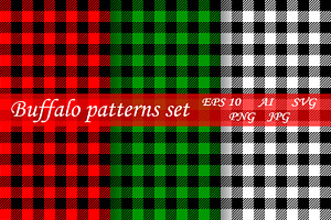 Buffalo patterns set