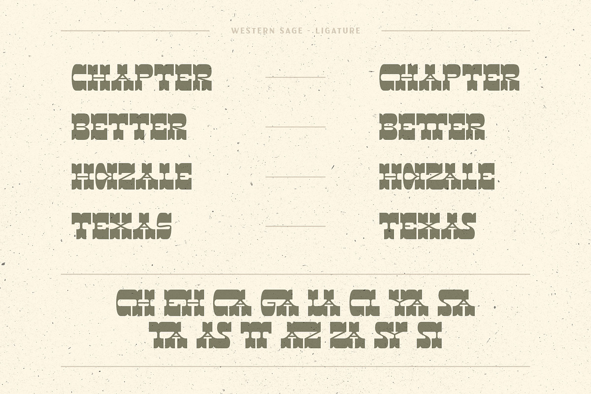 Western Sage, a Slab Serif Font by Dikas Studio (Photo 5 of 10)