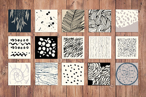 Creative illustrations set
