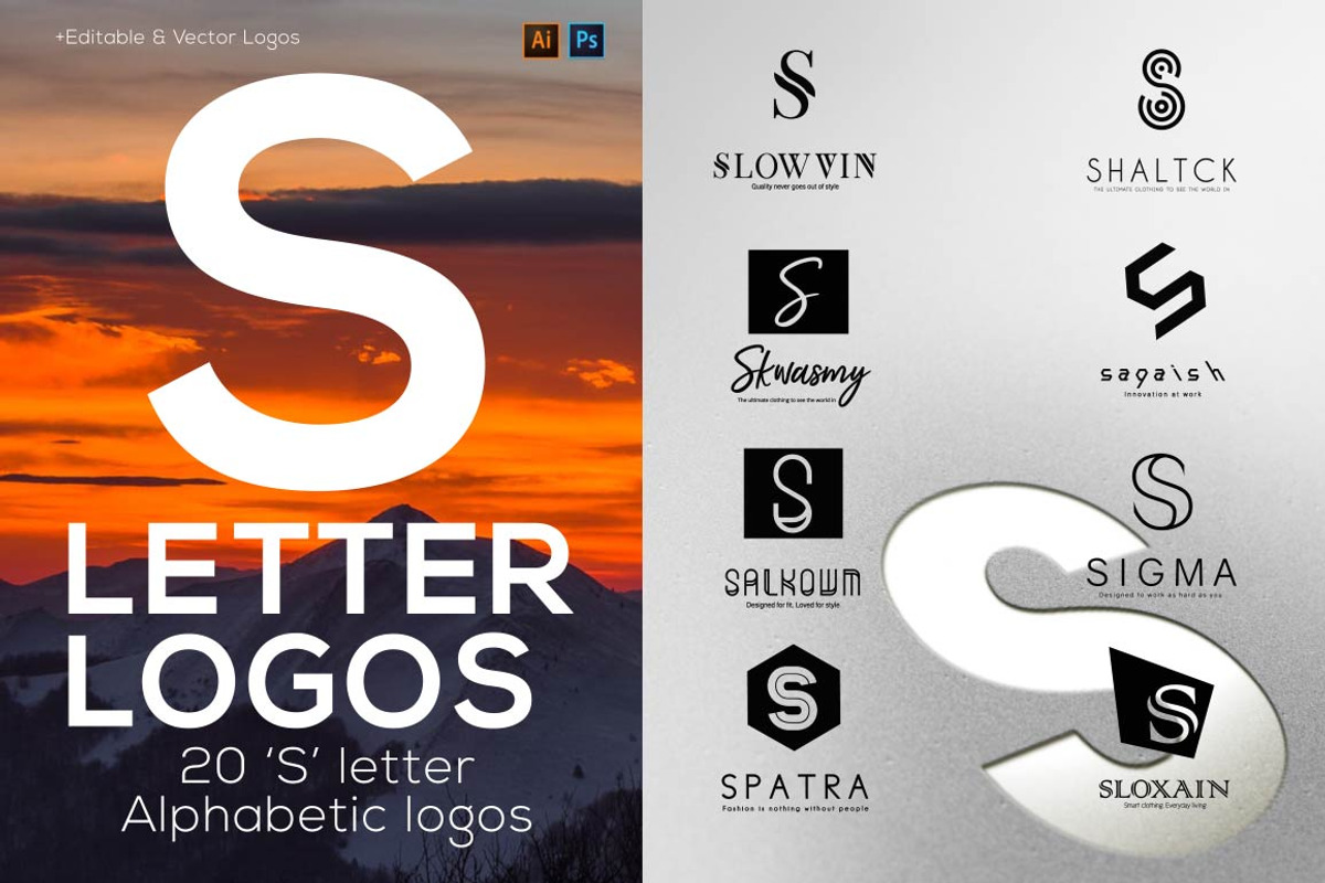 520 A to Z Logos Bundle, a Branding & Logo Template by AN Productions (Photo 41 of 58)