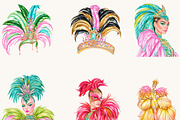 Colorful Carnival Clipart Bundle, a Person Illustration by BusyDaydesign (Thumbnail 4 of 9)