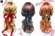 Procreate 100 Pretty Ribbons Brushes, a Brush Add-On by Fashion Workshop Bkk (Thumbnail 4 of 21)