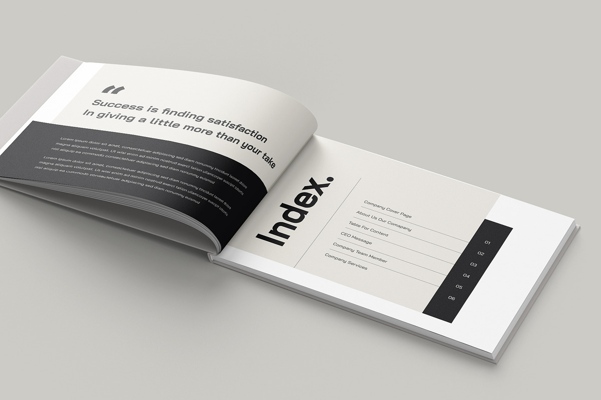 Portfolio Layout, a Brochure Template by Pixelpick (Photo 2 of 7)