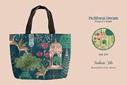 Pichhwai Dream Prints & Patterns, a Pattern Graphic by GND ART STUDIO (Thumbnail 4 of 8)