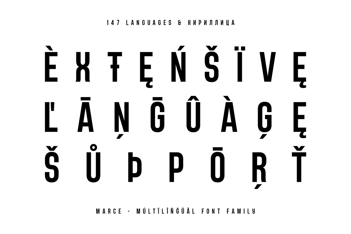 Marce - Powerful Font Family, a Font by alpercakici (Photo 11 of 16)