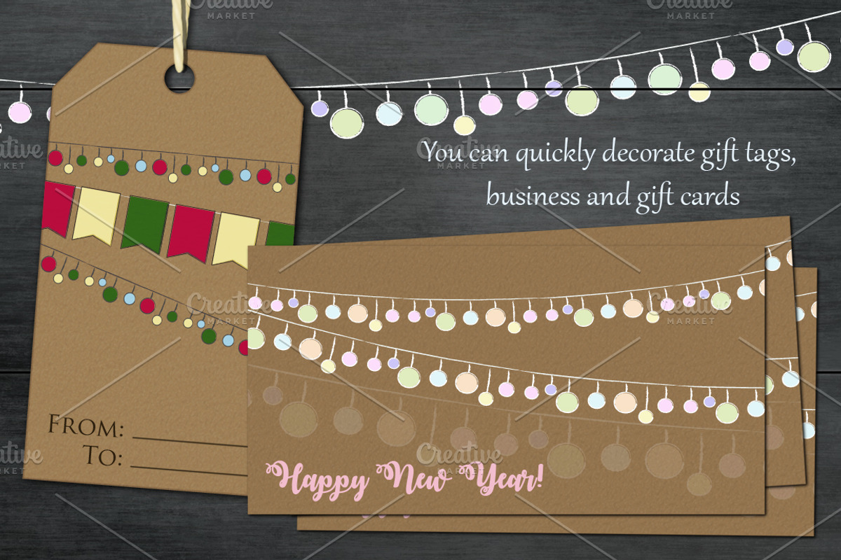 Christmas & New Year brushes preview 6