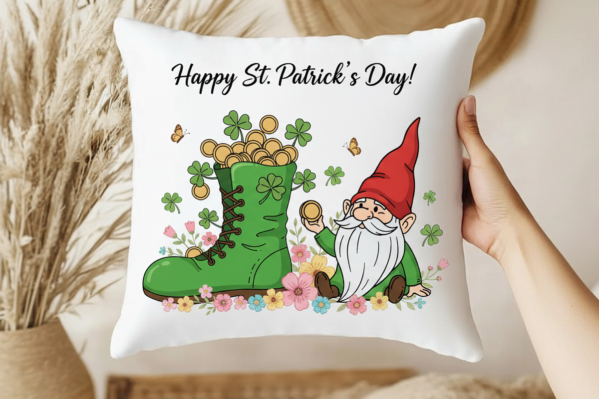 St. Patrick’s Day Gnome Clipart set, a Graphic by T-shirt Pond (Photo 2 of 8)