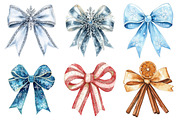 Christmas Bow Sublimation Bundle, an Illustration by Daily.Designs (Thumbnail 2 of 5)