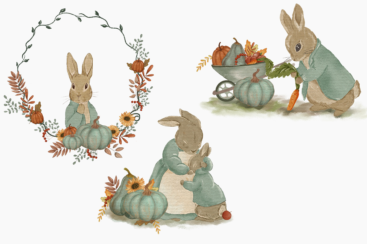 Rabbit Peter autumn bundle