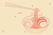 Korean Food Vector Illustrations, a Food Illustration by TheFoodAtlas (Thumbnail 12 of 22)